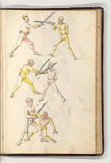 Page from the Meditation on the Handling of Weapons, 1512 (Source: Wikimedia)