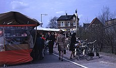 Markt op de Nieuwstraat, 1973