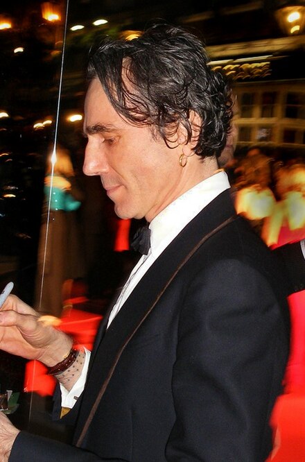 Sir Daniel Day-Lewis at the 2008 BAFTA Awards. He has received four BAFTA Awards for Best Actor, the second most for an actor.