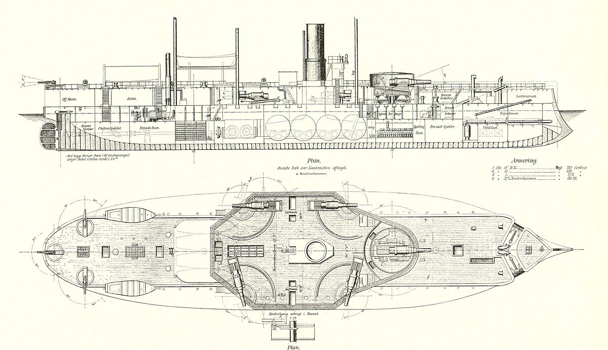 civil war ironclads diagram