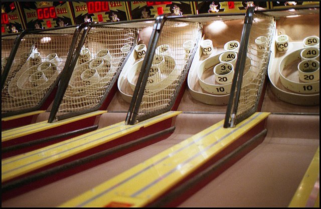 Skee-Ball was one of the first arcade games developed.