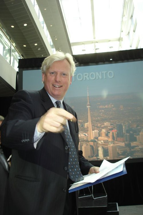 Miller launching "ICT Toronto" in 2006