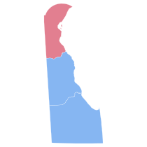 Delaware Presidential Election Results 1932.svg