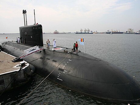 Romanian submarine Delfinul