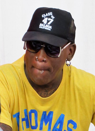 Dennis Rodman, NBA Defensive Player of the Year in 1990 and 1991