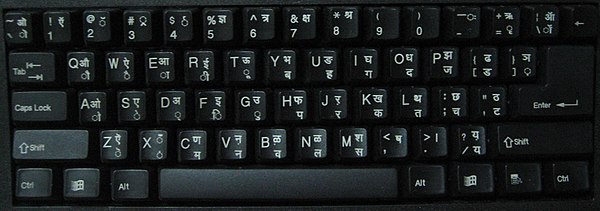 Hindi-Tastatur