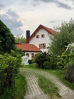 Schatzbergstraße in Dießen am Ammersee