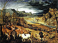 «Նախրի վերադարձը», 1565, Արվեստի պատմության թանգարան, Վիեննա