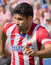 Diego Costa opted to play for Spain at the 2014 FIFA World Cup, causing anger in his native Brazil who also wanted him to play for them Diego Costa - 01 (cropped).jpg