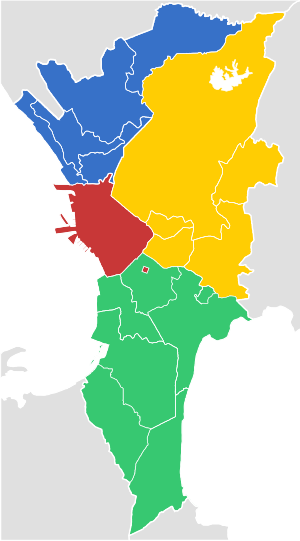 Grand Manille: Liste des villes du Grand Manille, Transports et infrastructures, Eau et énergie