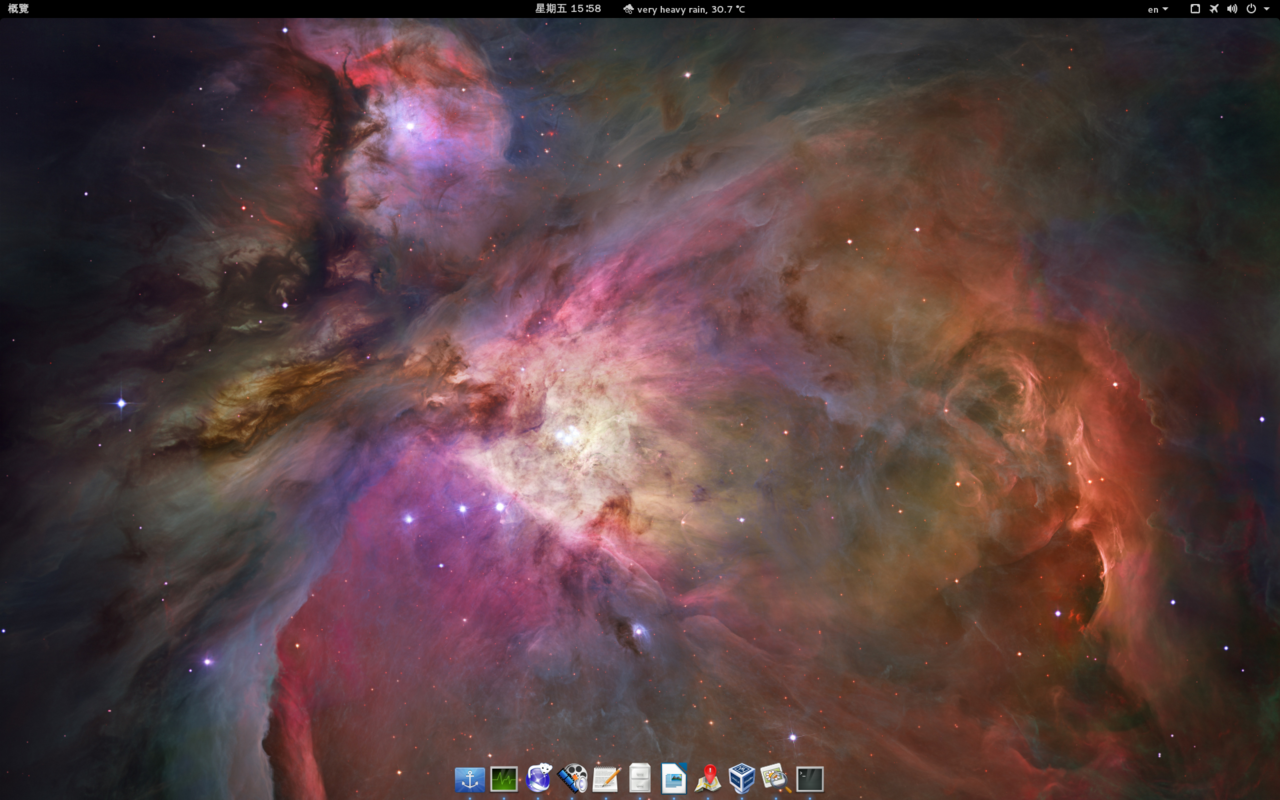 File Docky On Gnome Shell Of Gnome 3 Debian Gnu Linux Png 維基百科 自由嘅百科全書