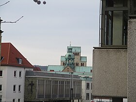 Blick auf den Dom von der Kreuzstraße