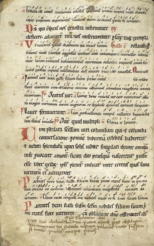 Image: Donauwörth Unlined notation breviary