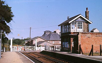 How to get to Dullingham Station with public transport- About the place