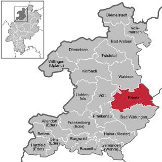 Edertal Municipality in Hesse, Germany