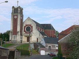 Moislains'deki kilise