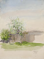 Garden with tree 1907