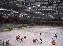 Innenraum der Eis Arena im November 2009