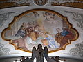 Ellwangen Ev Stadtkirche Deckengemälde Darstellung der Jungfrau.jpg
