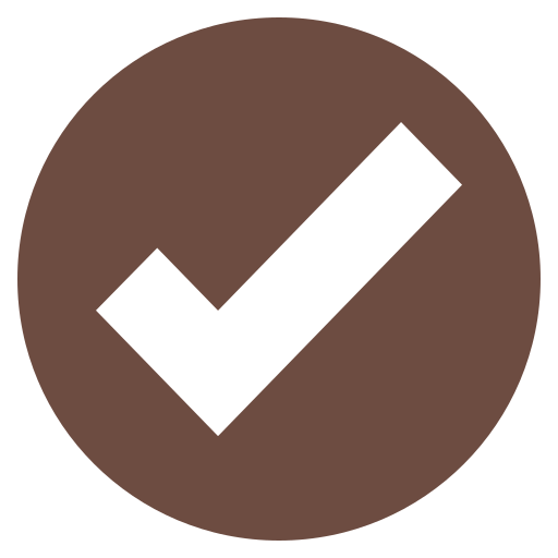 File:Eo circle brown white checkmark.svg