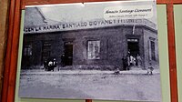 Fotografía del Almacén Santiago Giovanetti, en el Centro Cultural Estación Caldera correspondiente al archivo privado de Sofía Sayago.