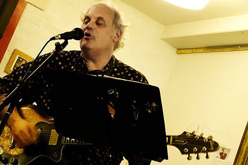 Eugene Chadbourne in Aarhus, Denmark, 2015