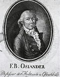 Vorschaubild für Friedrich Benjamin Osiander