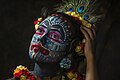 Face & Body Painting Tradition from folk art (3) by TAPAS KUMAR HALDER