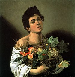 Fanciullo con canestro di frutta (Caravaggio).jpg