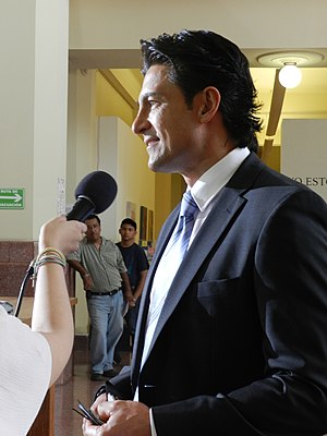 Fernando Colunga, winner for Best Actor.