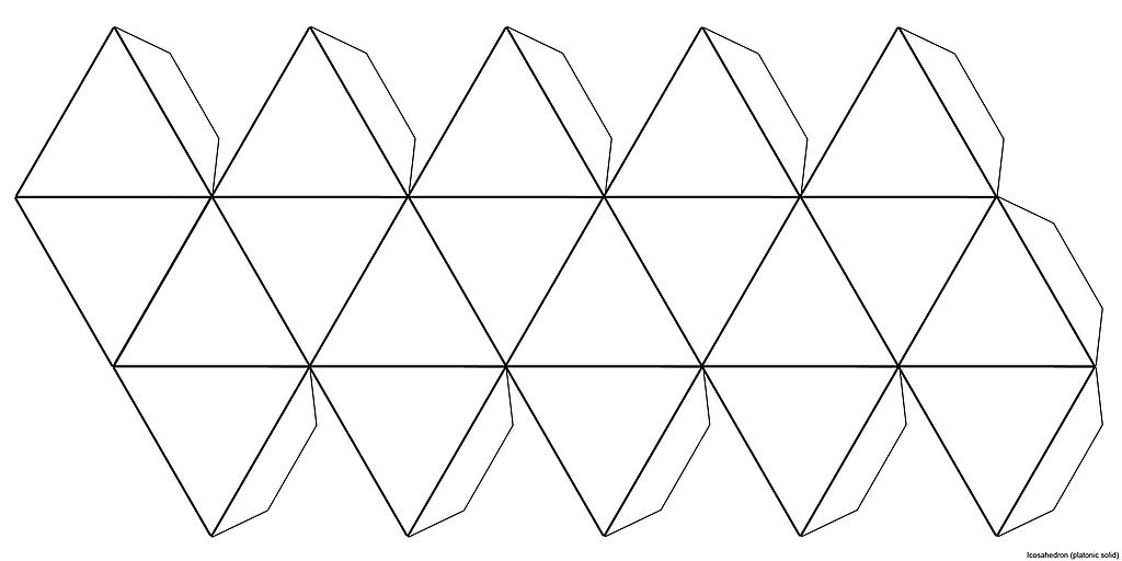 File:Foldable icosahedron (blank).jpg - Wikimedia Commons