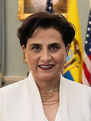 <span class="mw-page-title-main">Gabriela Sommerfeld</span> Ecuadorian foreign minister