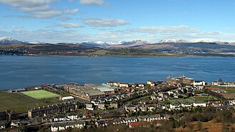 The Fort Matilda area of Greenock, with the River Clyde behind Fort Matilda.jpg