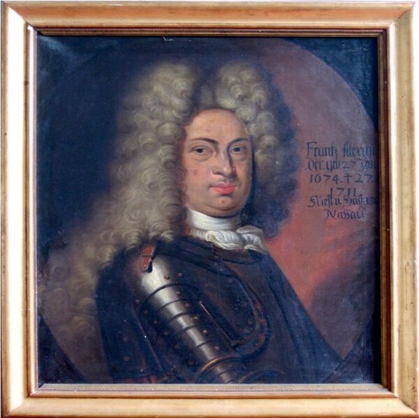 Fürst Francis Alexander of Nassau-Hadamar. Stadtmuseum Hadamar.