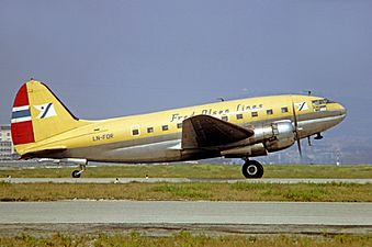 Fred Olsen C-46 LN-FOR, 1970