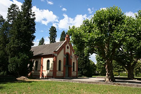 Friedhof Oerlikon frühere Aufbahrungshalle