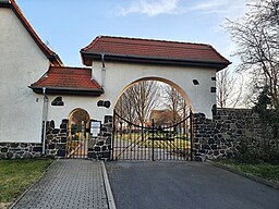 Friedhof Trebsen - nördliches Tor 01