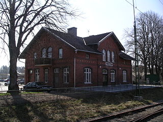 Fristad station 2009