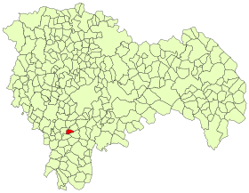 Fuentelviejo Guadalajara - Mapa municipal.svg