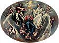 La coronación de la Virgen. El Greco.