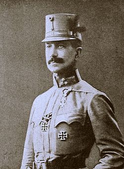 Eduard von Böhm-Ermolli tábornagy, a hadseregcsoport névadója