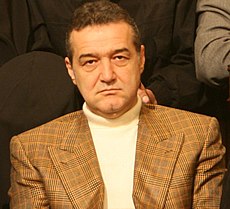 Gigi Becali, the controversial owner of FCSB since 2003. George Becali.JPG