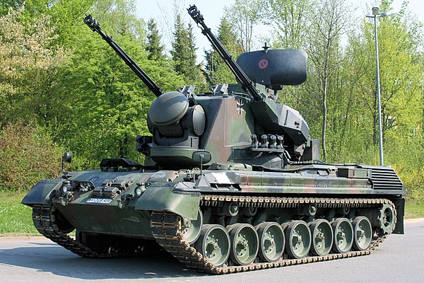 Gepard 1A2 of the German Army