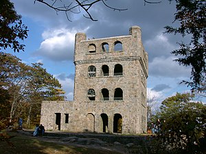 Observation tower on the Sleeping Giant October, 2004