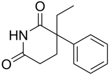 Structure de glutethymide