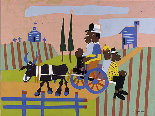 Going to Church, by William H. Johnson