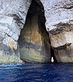 Grotten fra havet til Inland Sea