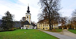 A grafensteini kastély és a Szt. István-templom