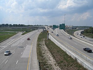 The Grandview Triangle in Kansas City, Missouri.