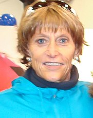 Grete Waitz, ehemalige Weltrekordhalterin im Marathon, gewann 1986 den 25-km-Lauf